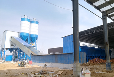 HZS270混凝土攪拌站(圖6) 菏澤240混凝土攪拌站